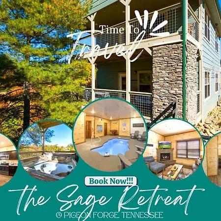 Dog Friendly, 3-Decks, Indoor Pool, Hot Tub With Arcade Villa Pigeon Forge Exterior photo